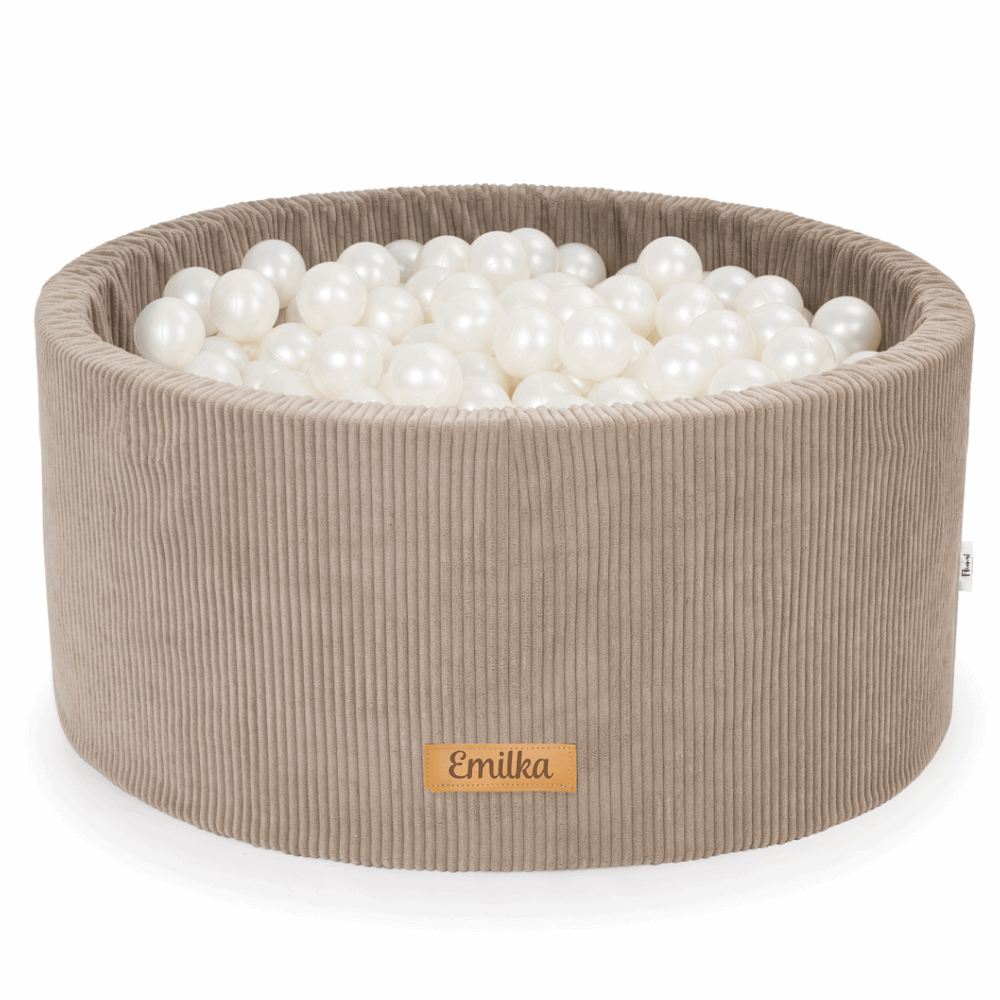 Vaikiškas kamuoliukų baseinas pilkas meškiukas - MiniKampas