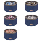 Personalizuota kamuoliukų baseinas mėlynas + 200 kamuoliukų - MiniKampas