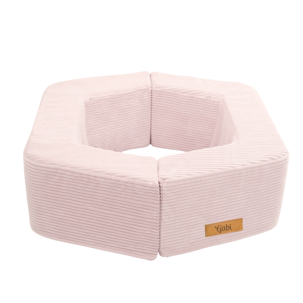 Personalizuota vaikiška sulankstoma sofa - smėlio spalvos