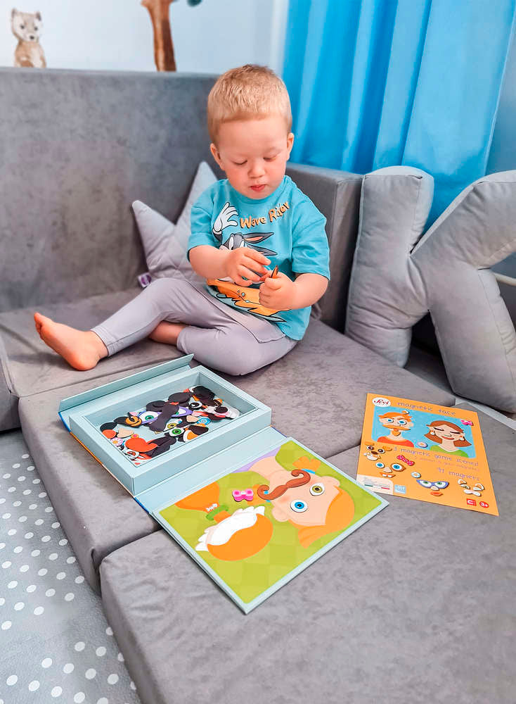 Personalizuotos vaikiškos sulankstomos sofos-elniai - MiniKampas