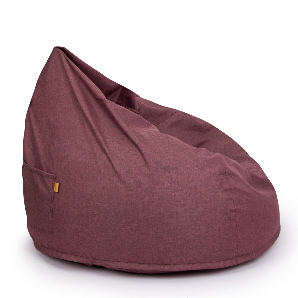 Sako krepšys-pufas XXL - violetinis - MiniKampas