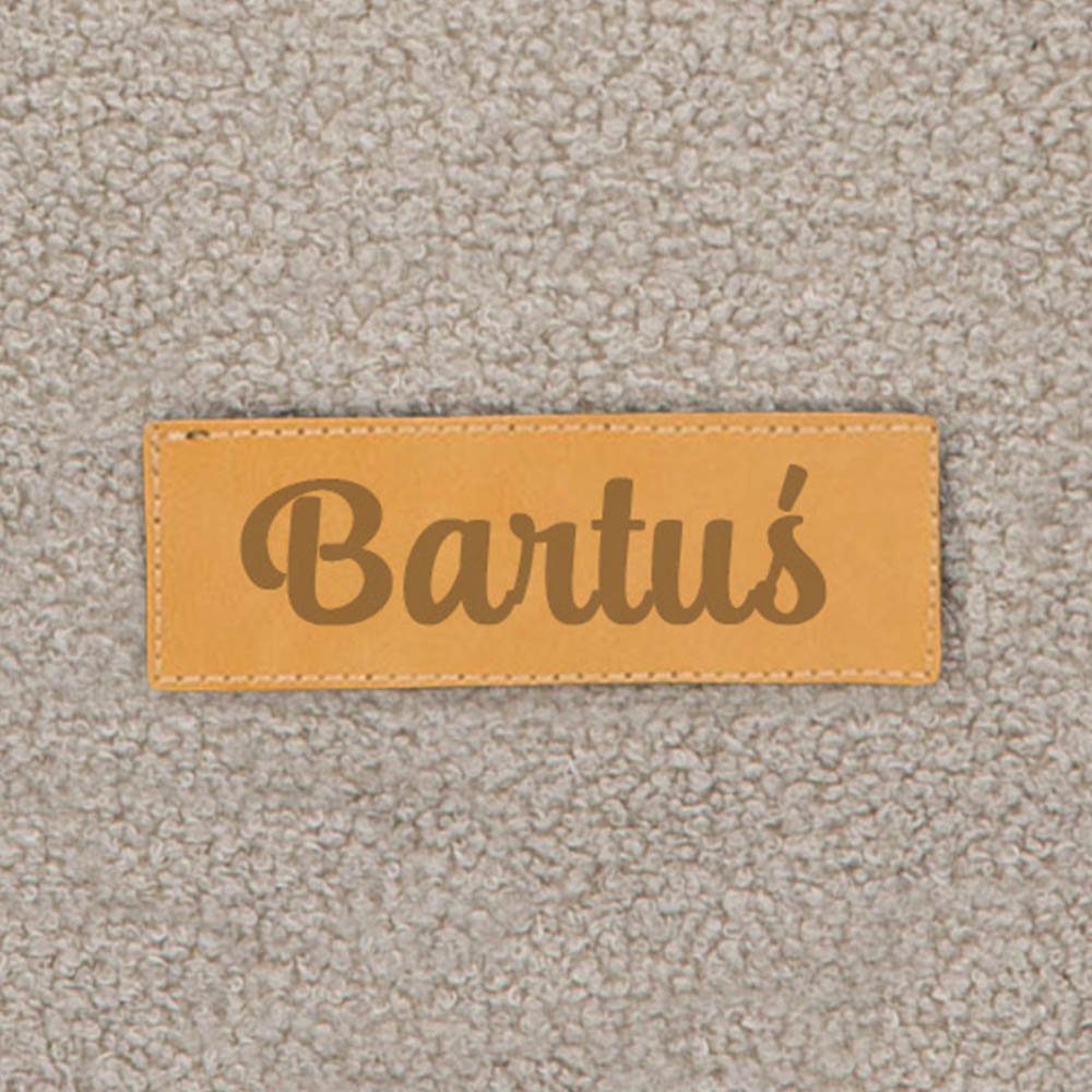 Personalizuota kamuoliukų baseinas pilkas meškiukas 200 kamuoliukų