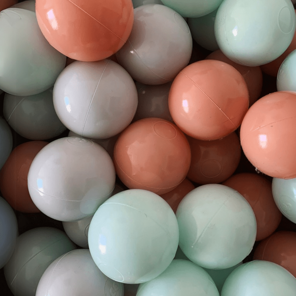 eng pl Set of 200 balls for Ball Pit mint peach pearl 56653 2