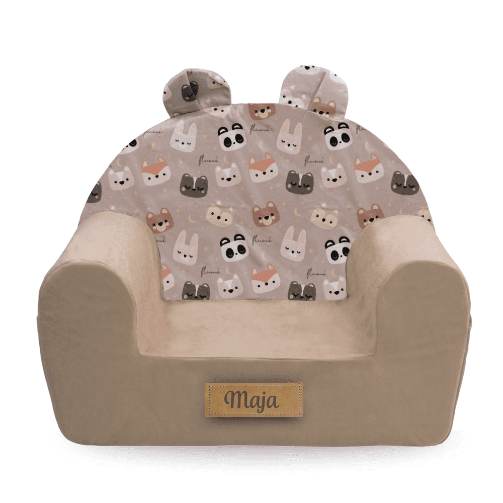 pol pl Personalizowany fotelik dzieciecy z uszami w misie 56960 1