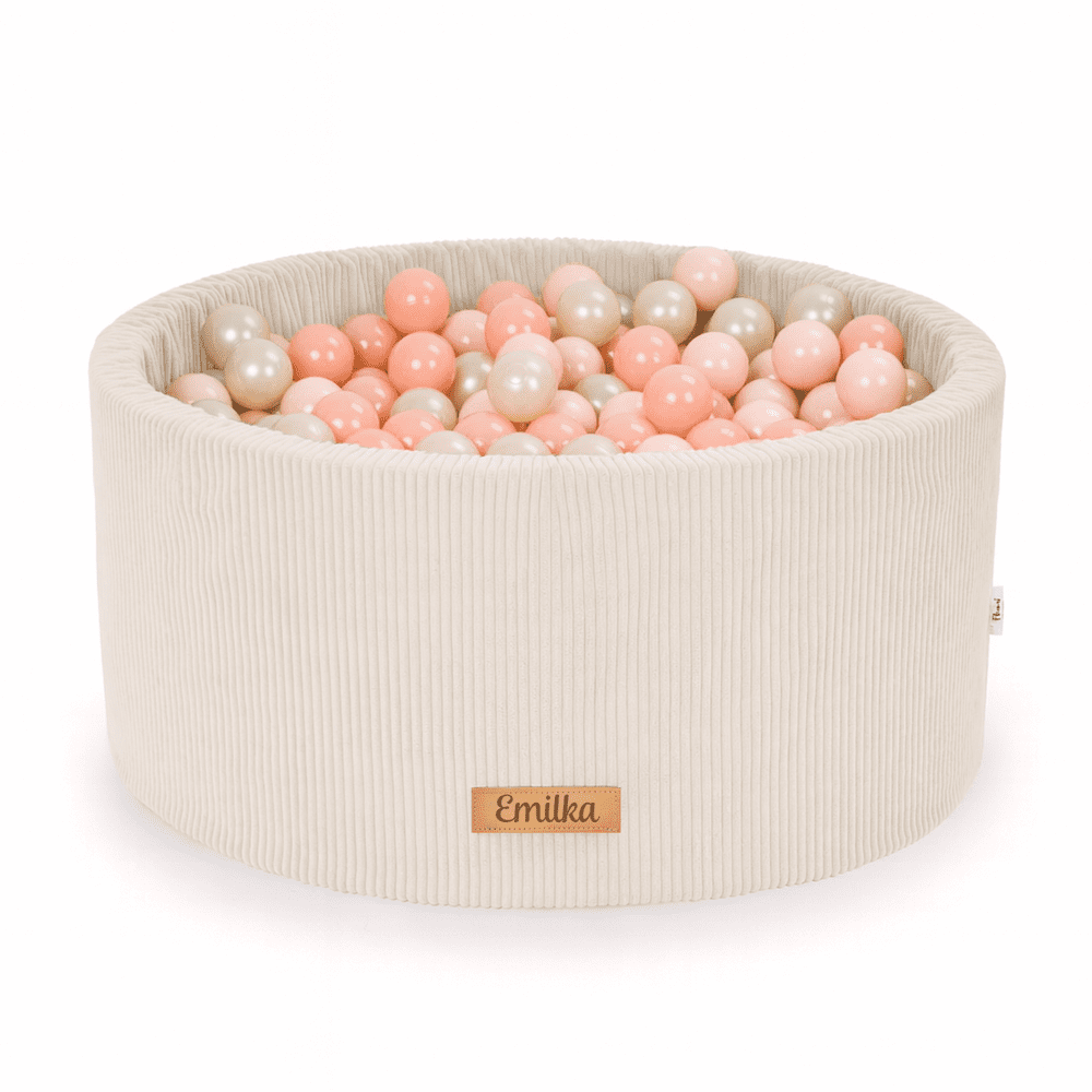 pol pl Personalizowany piankowy basen z kulkami BEZOWY SZTRUKS 200 pilek w zestawie 57817 1