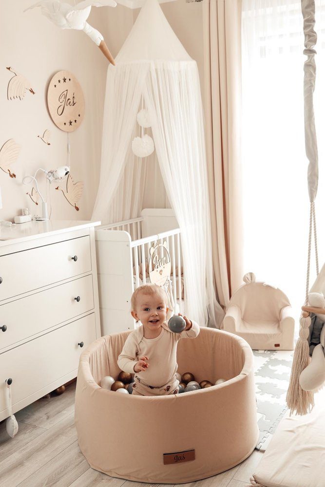 Personalizuotas putplasčio kamuoliukų baseinas BE ŠVIESOS, 200 kamuoliukų komplekte