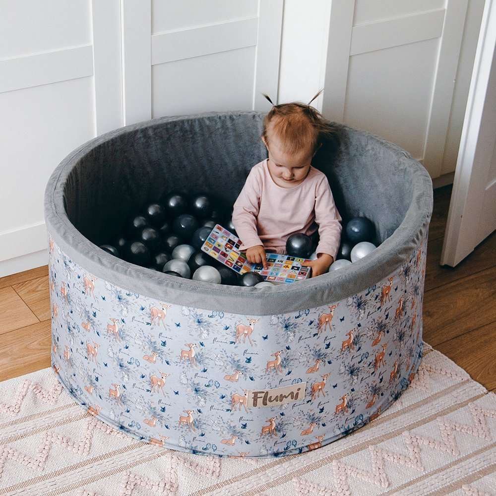 Personalizuotas putplasčio kamuoliukų baseinas SARENKI – 200 kamuoliukų komplekte - Image 2