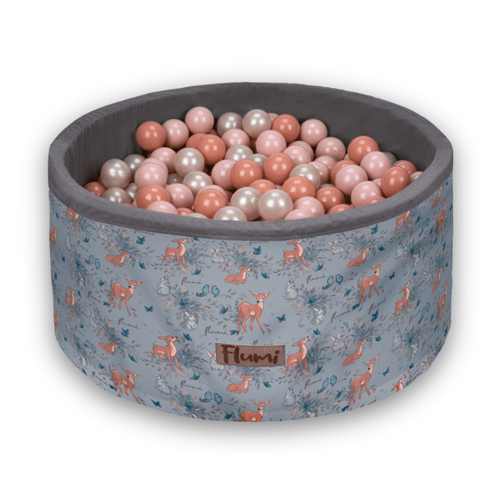 pol pl Personalizowany piankowy basen z kulkami SARENKI 200 pilek w zestawie 56192 4