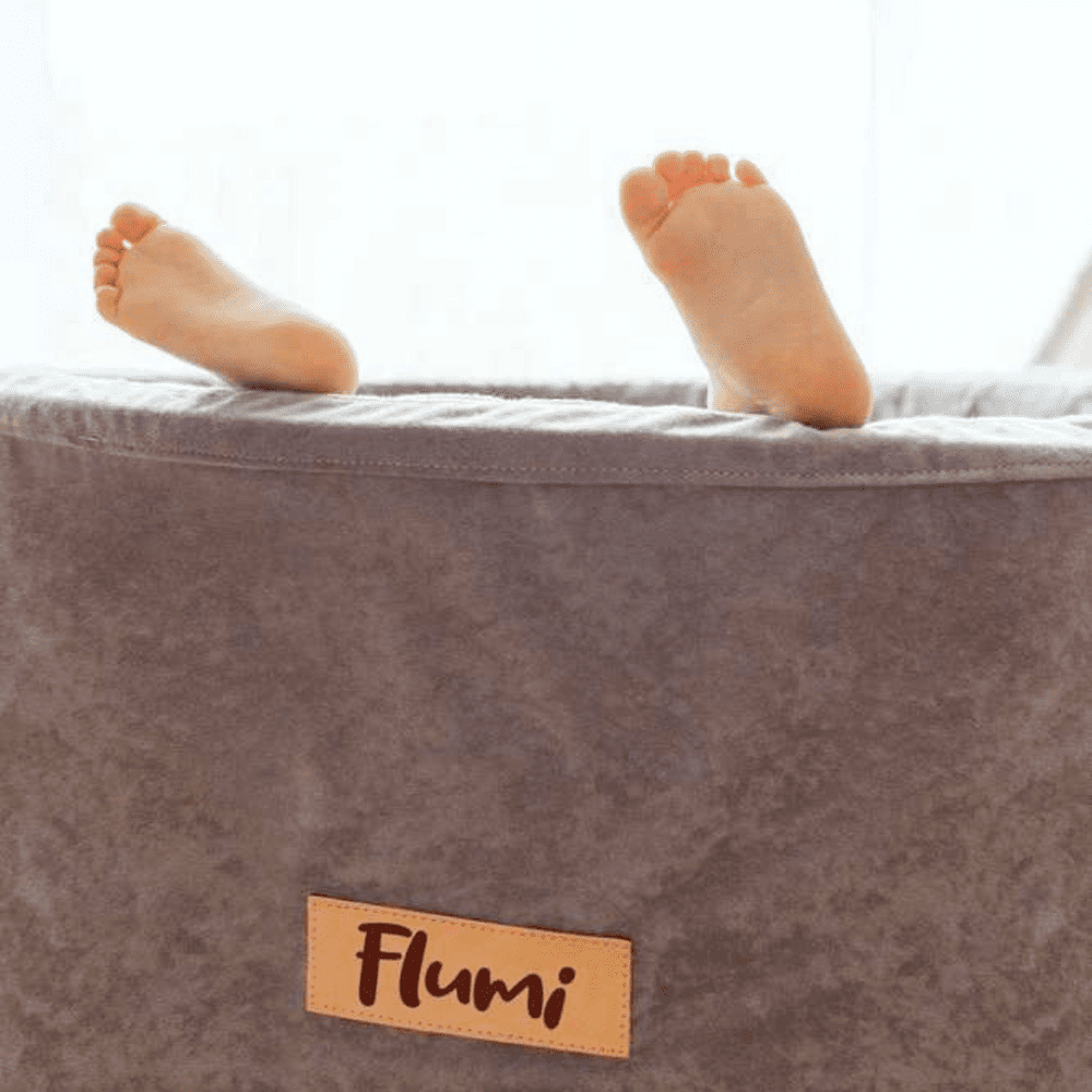 Personalizuotas putplasčio kamuoliukų baseinas PILKAS, 200 kamuoliukų komplekte