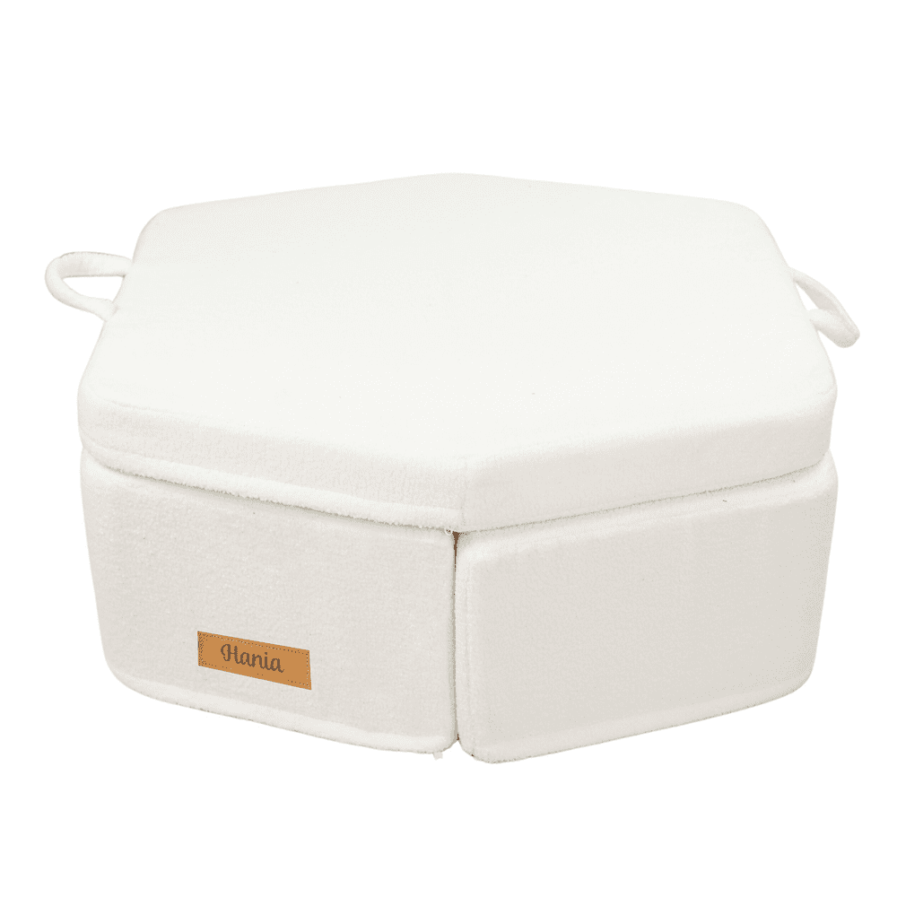 Putplasčio žaidimų aikštelė vaikams su personalizavimu modulinis Montessori rinkinys ėriena šviesiai smėlio spalvos