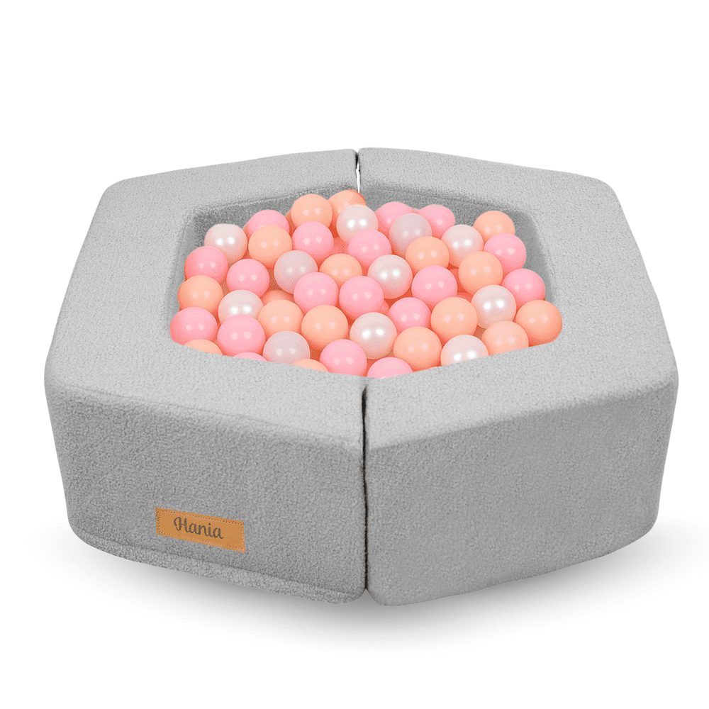 Putplasčio žaidimų aikštelė vaikams su personalizavimu modulinis Montessori rinkinys ėrienos pilka