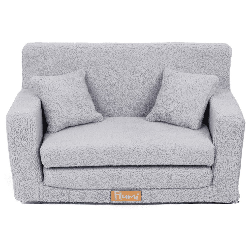 pol pl Rozkladana personalizowana sofa piankowa dziecieca baranek szary 57461 5