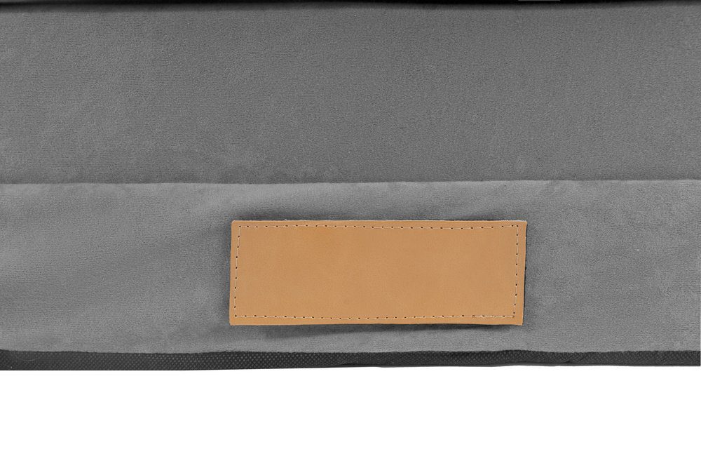 Sulankstoma personalizuota vaikų sofa iš putplasčio, pilkasis elnias