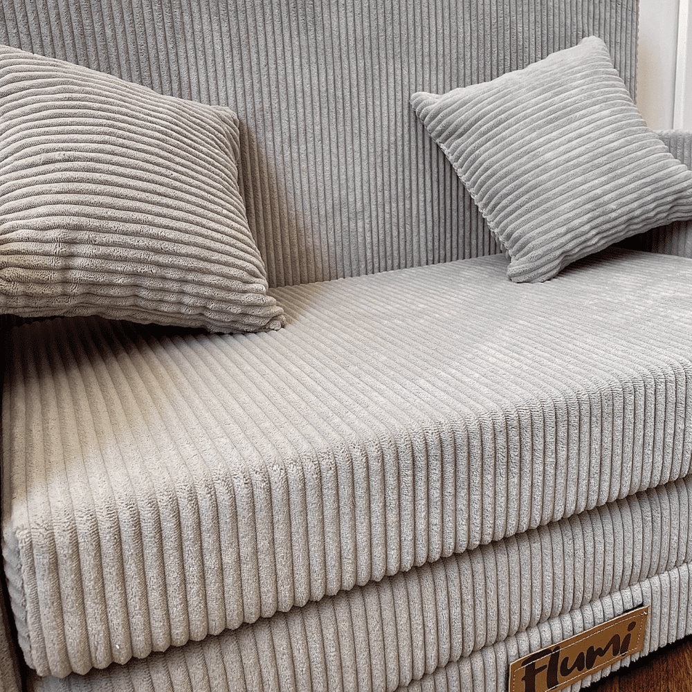 Sulankstoma personalizuota vaikiška putplasčio sofa, tamsi ėriena