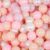 200 kamuoliukų rinkinys kamuoliukų baseinui, rausvo-persiko spalvos